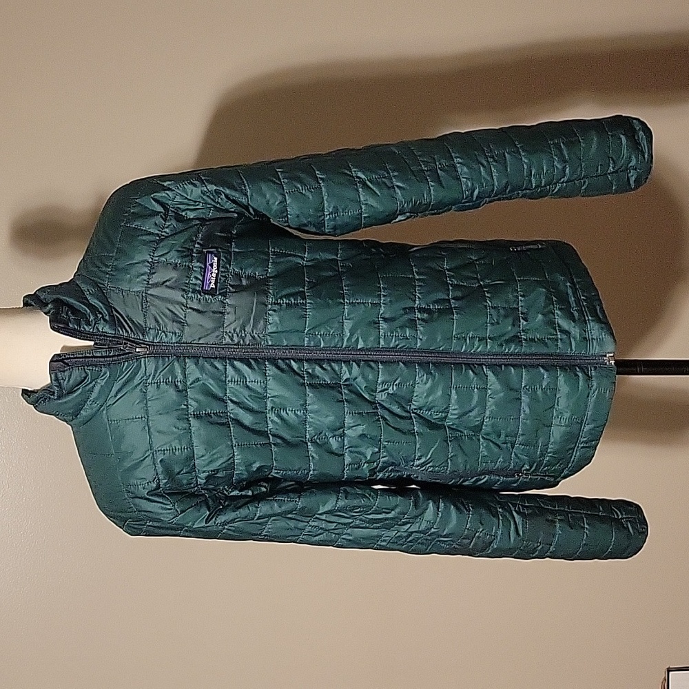Patagonia Mens Nano Puff Puffer Jacket Green Size Small